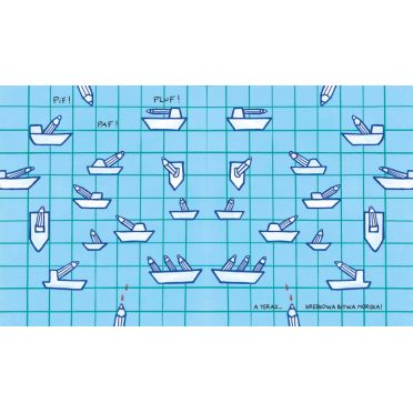 Bitwa kolorów + Bazgrolnik  – środek, bitwa morska